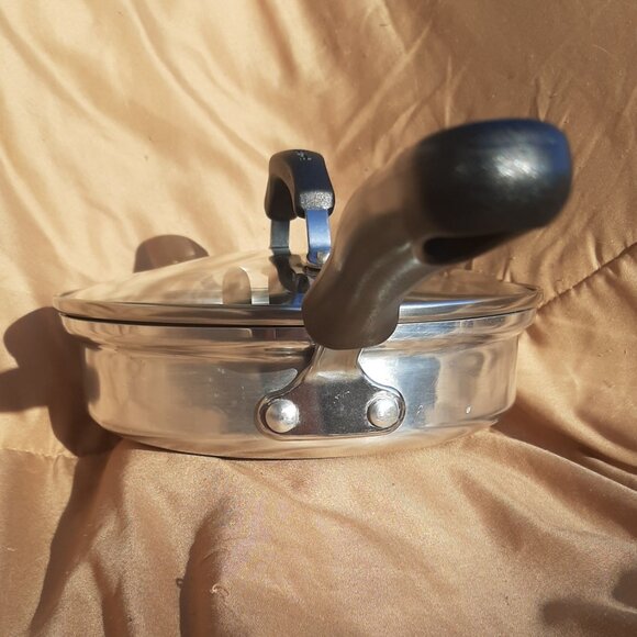 Egg Poaching Stainless Steel Pan Four Non-stick Cups Stove Top Kitchen Aid - Picture 8 of 8